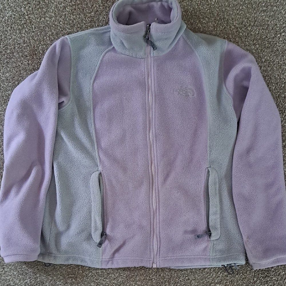 The North Face Womens Medium Purple Jacket with Plush Fleece